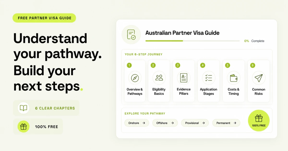 Free Partner Visa Guide application preview